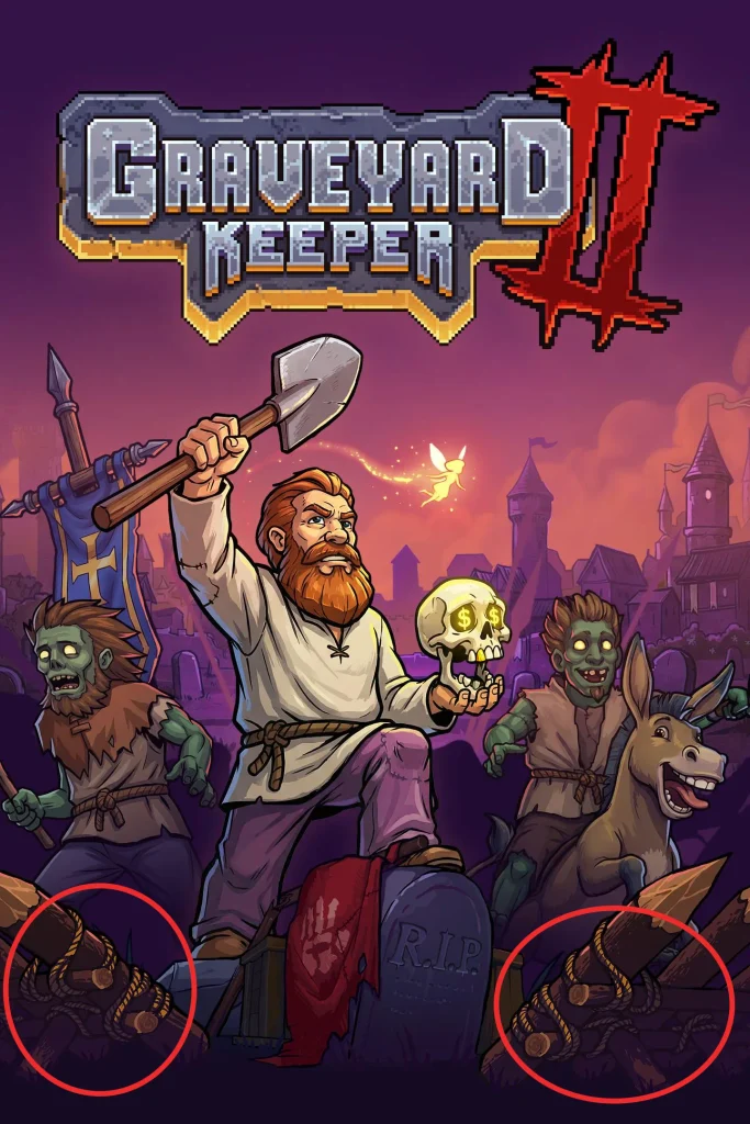 Graveyard Keeper 2 AI use possible in Steam banner or poster