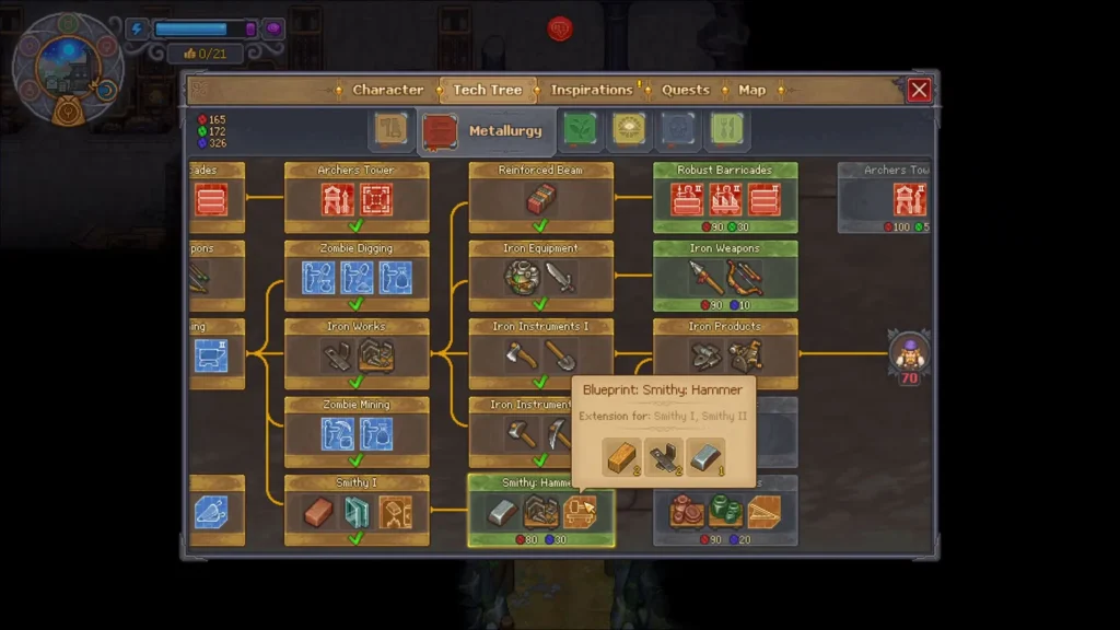 Graveyard Keeper 2 Smithy 1 Research Path