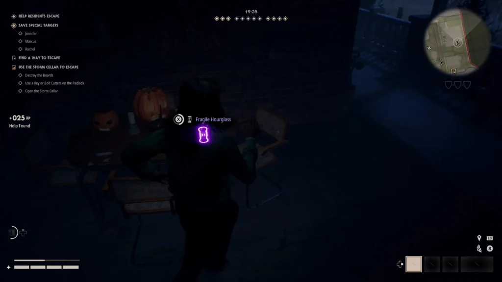 Halloween The Game Fragile Hourglass mystery item keeping Michael Myers down after being knocked out