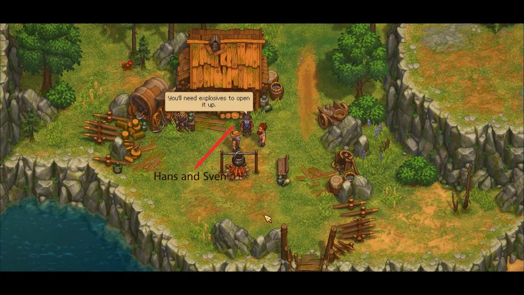 Hans and Sven in Graveyard keeper 2