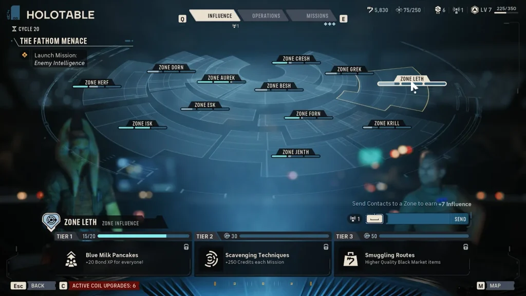 Holotable in Star Wars Zero Company