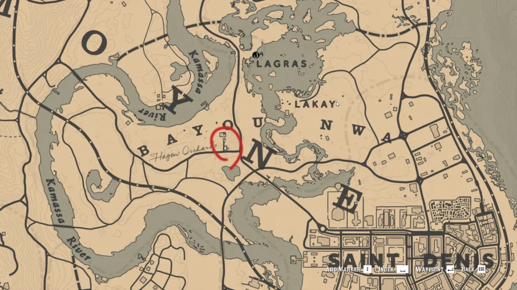 Hosea crime novel RDR2 request item found on the table in Bayou Nwa