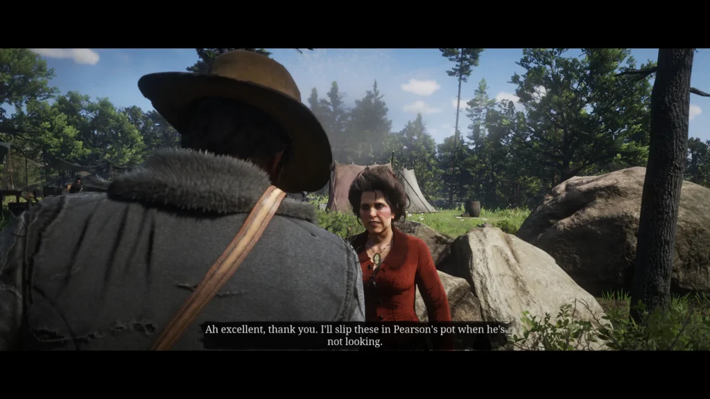 How to give Susan herbs in Red Dead Redemption 2
