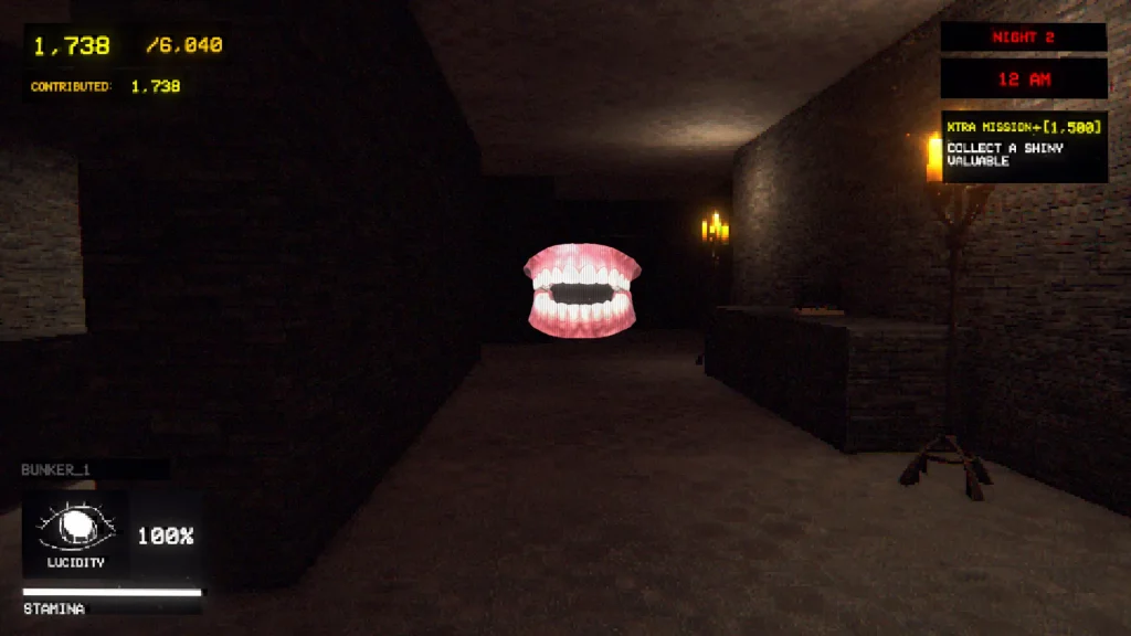 JAW preparing to chomp on the player
