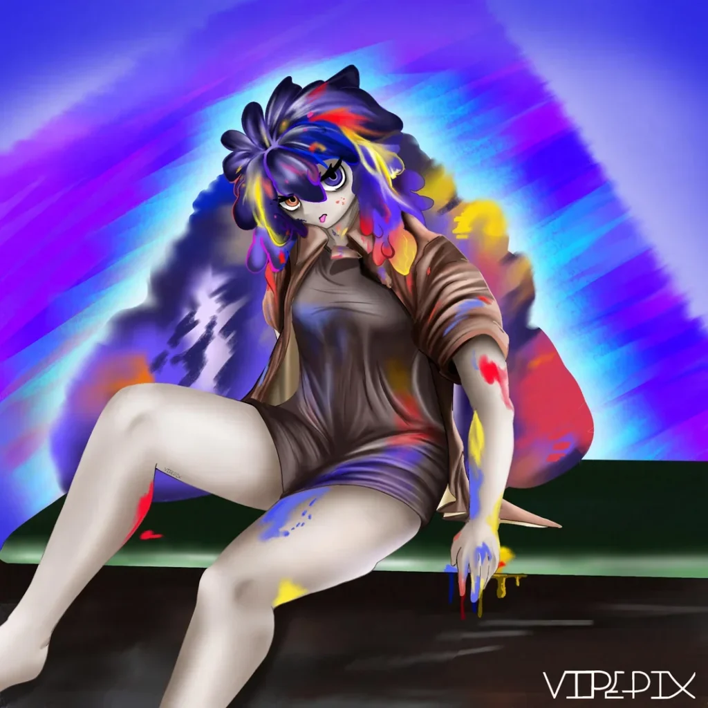 Limbus Company Palette Canto X character image featuring her mysterious appearance