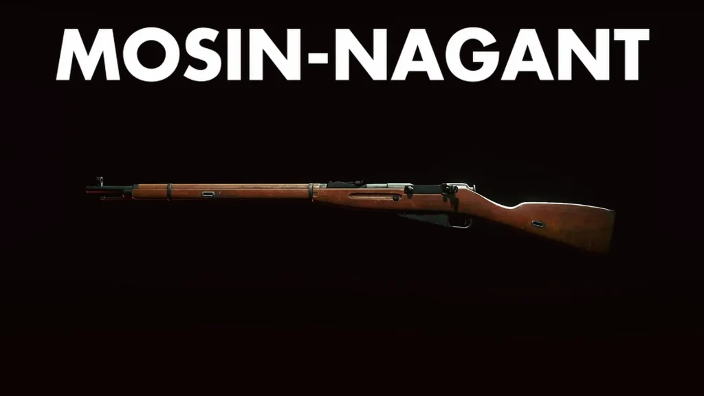 The Mosin Nagant bolt action gun