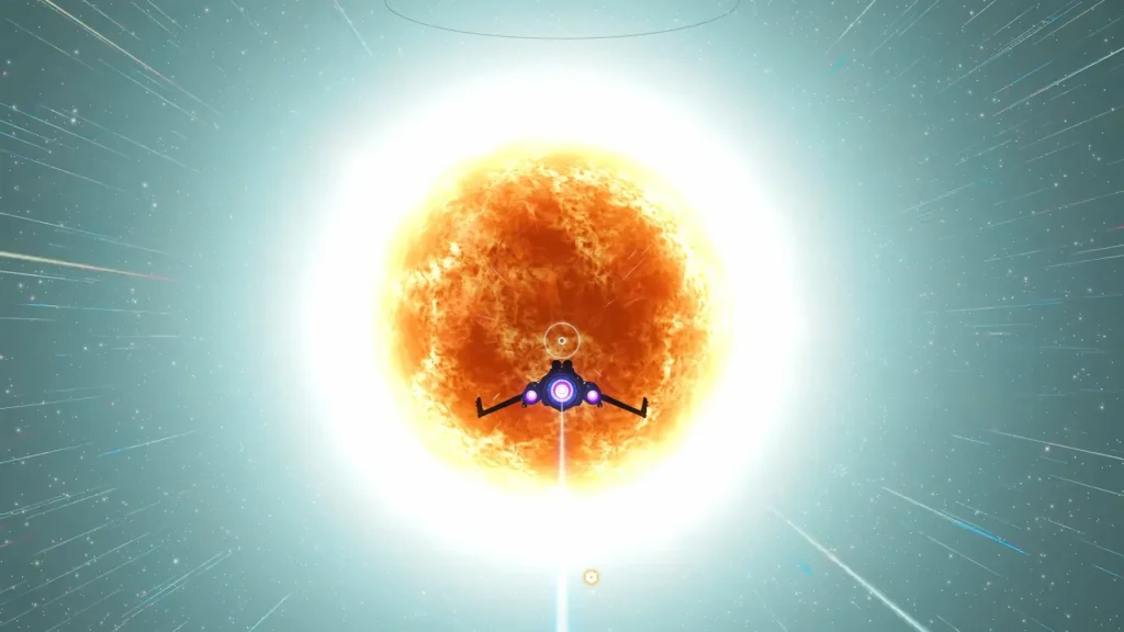 No Man's Sky What happens when you get close to sun