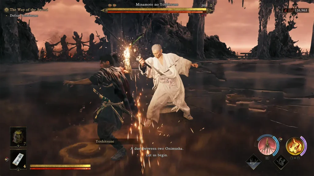 Onimusha Way of the Sword Final Boss Fight