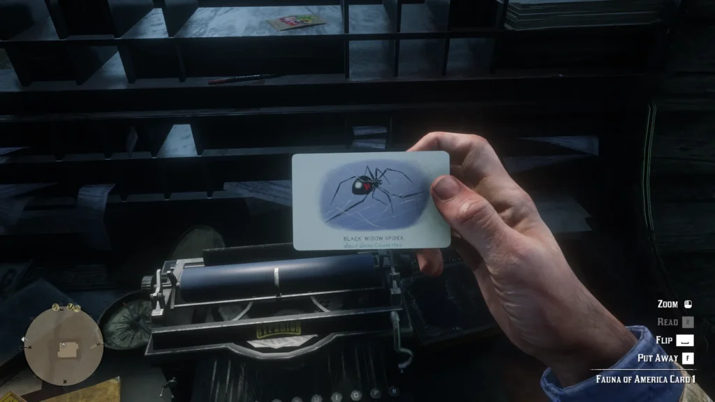 RDR2 Vetter's Echo cabin interior with Dutch's pipe request item location