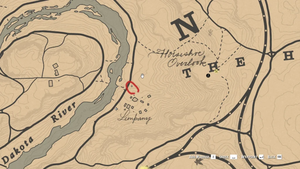 RDR2 seasoning herbs location for Susan Grimshaw