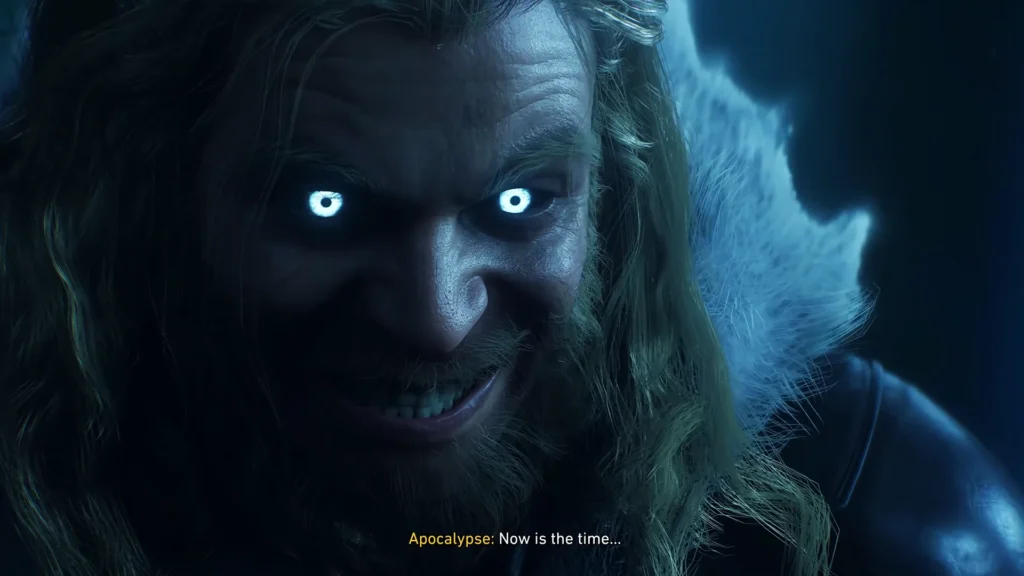 Sabretooth and Apocalypse in the Marvel’s Wolverine post-credits scene