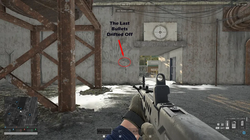 T 21 last bullets drifted off