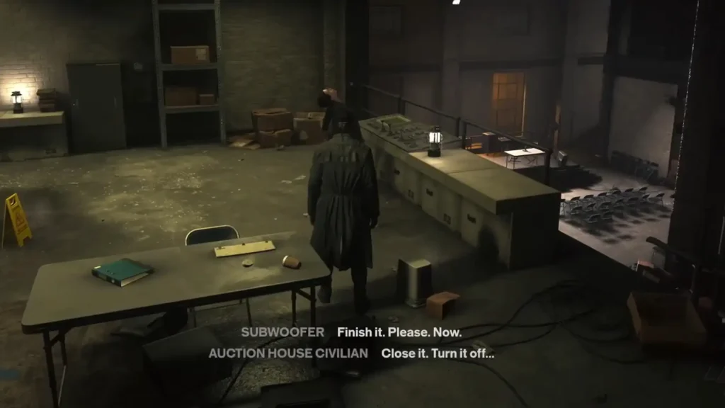 Talking with the Auction House civilian