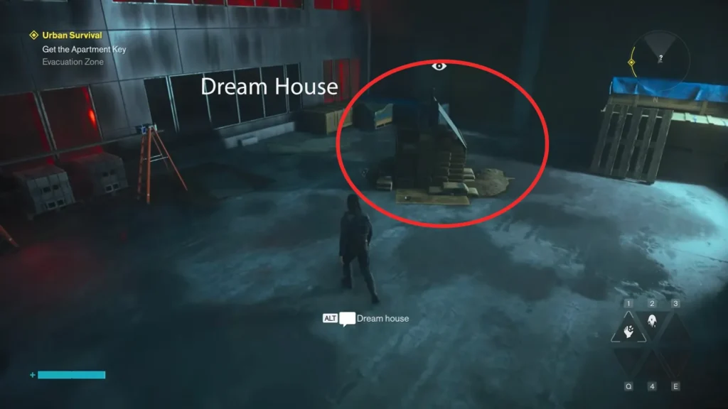 The Dream house puzzle location