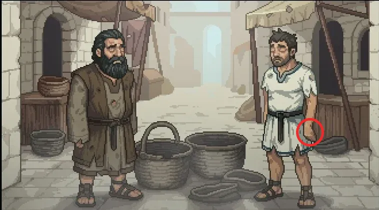 The Sequel Graveyard Keeper 2 Cutscene, a character has a weird hand