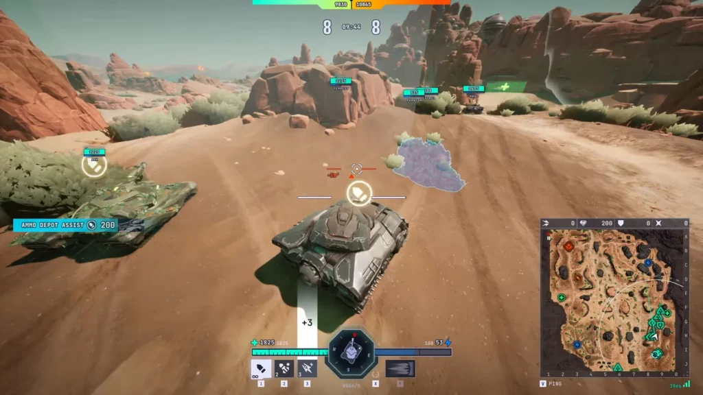 Tyr Tanks Ammo Depot Assist