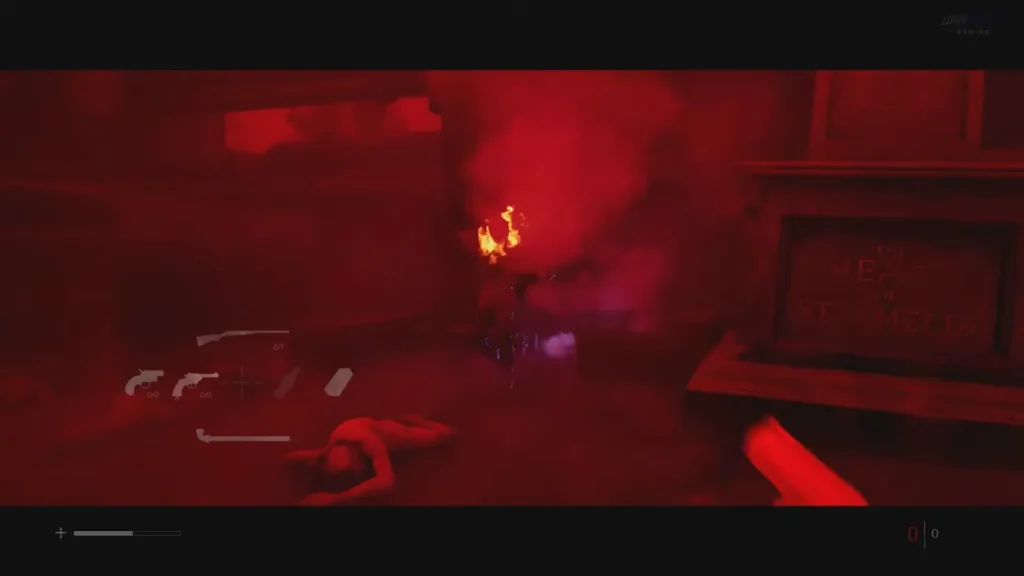 Using Flare Gun in the final boss fight