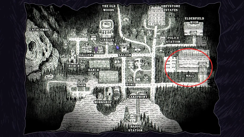 Welcome to Elderfield map