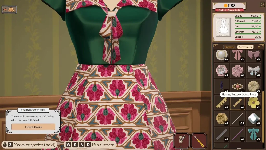 What Is Dressmaker Game Lace Trim