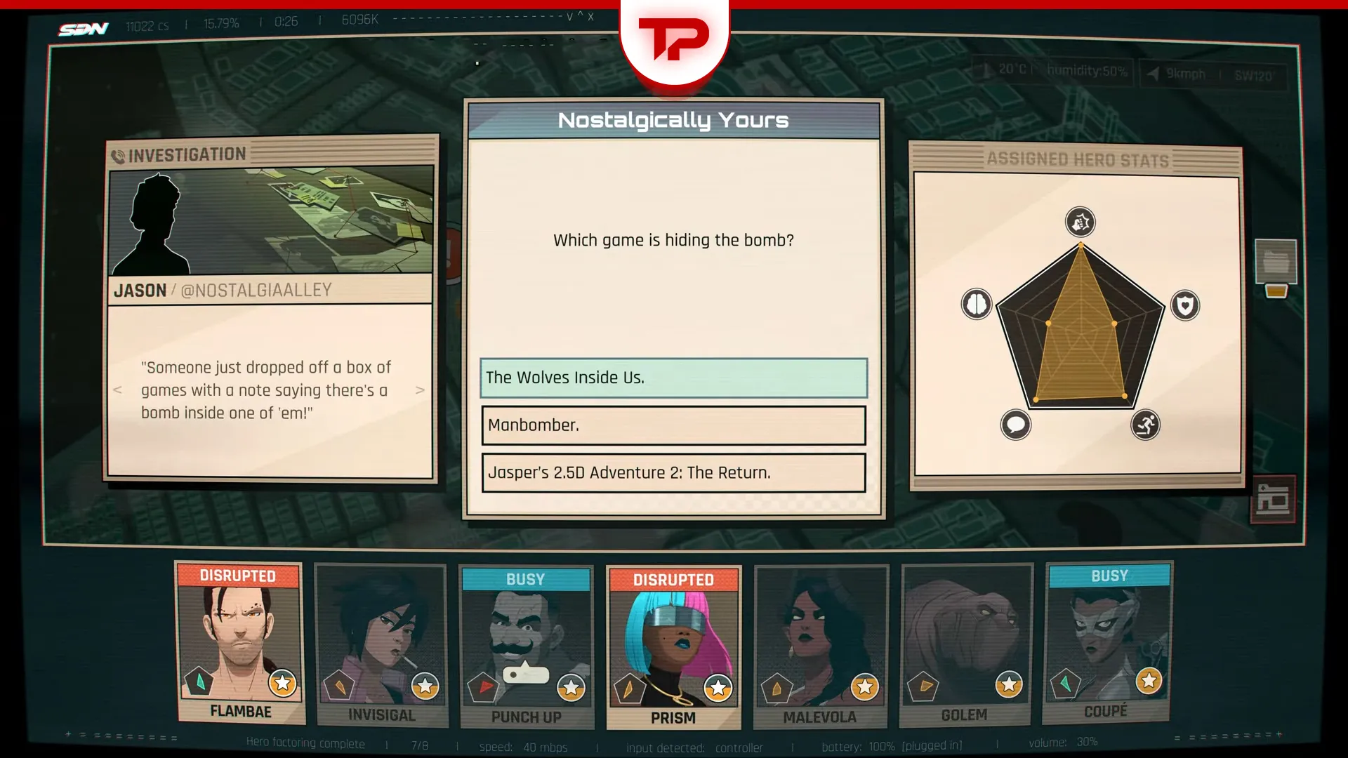 Which Game Is Hiding the Bomb in Dispatch Nostalgically Yours Guide