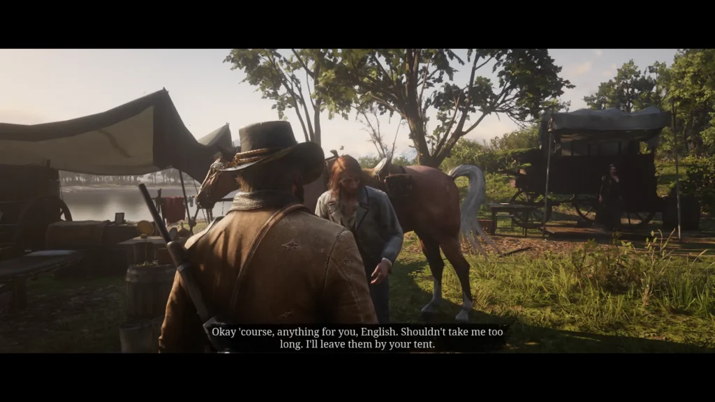 Kentucky Bourbon location in RDR2 for completing Sean MacGuire's camp item request