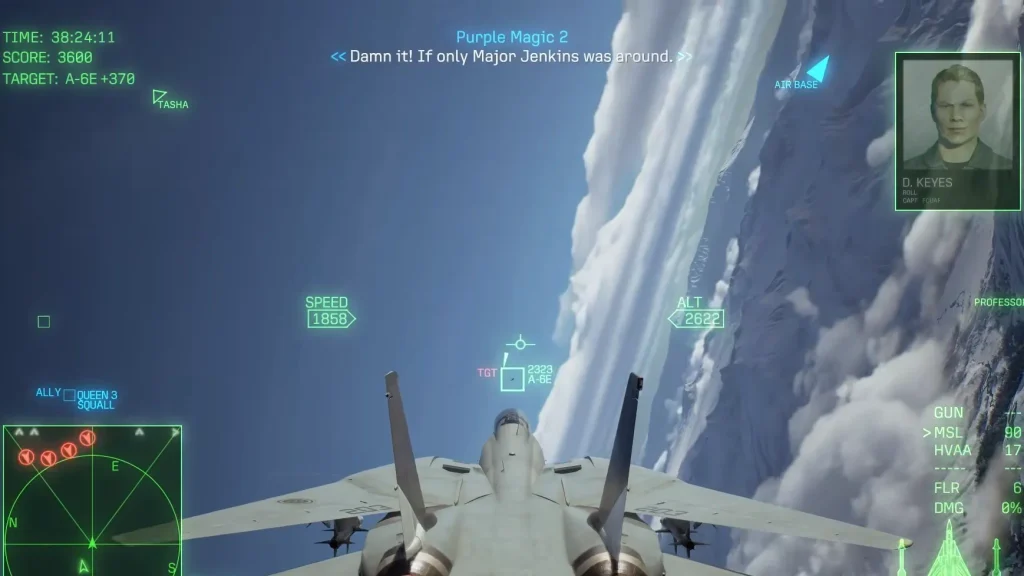 A-6E bomber is the target