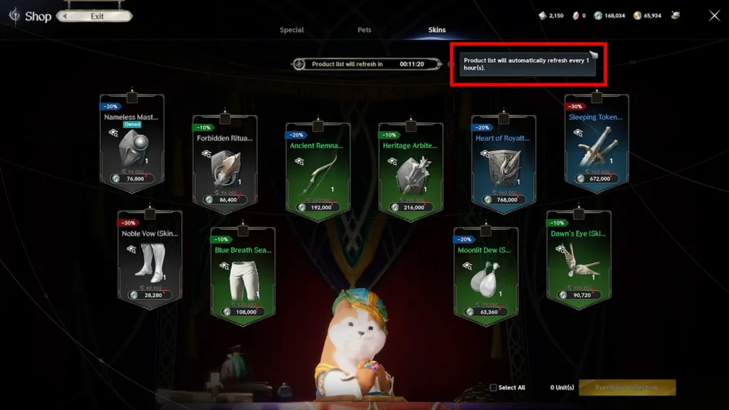 AION 2 Black Cloud Merchant How the Hourly Refresh Works
