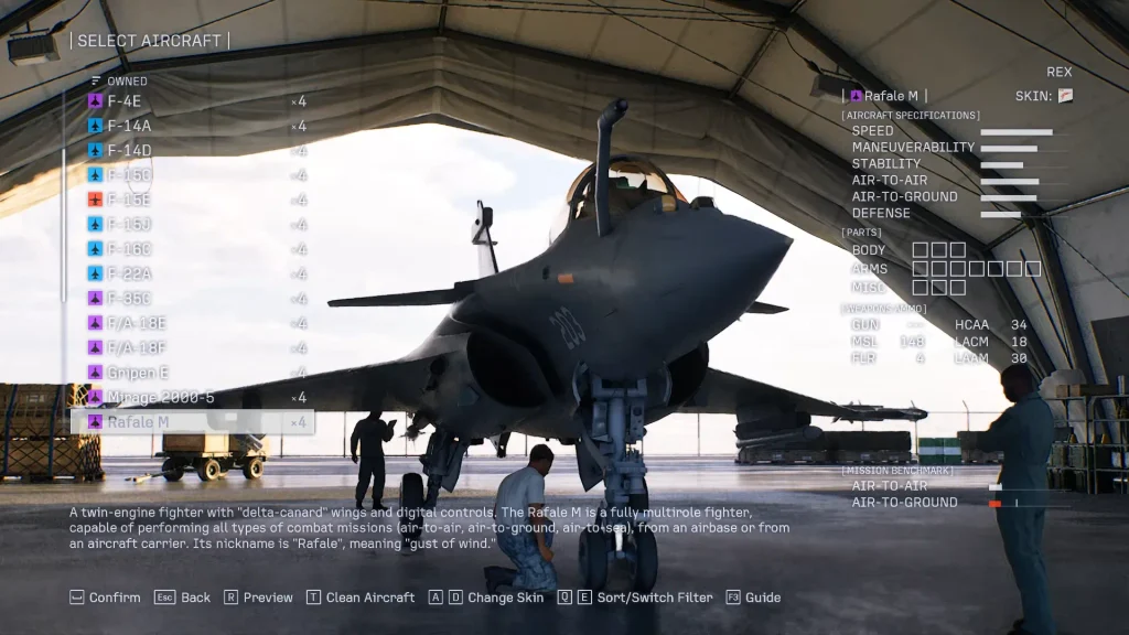 Ace Combat 8 Best Plane Rafale M