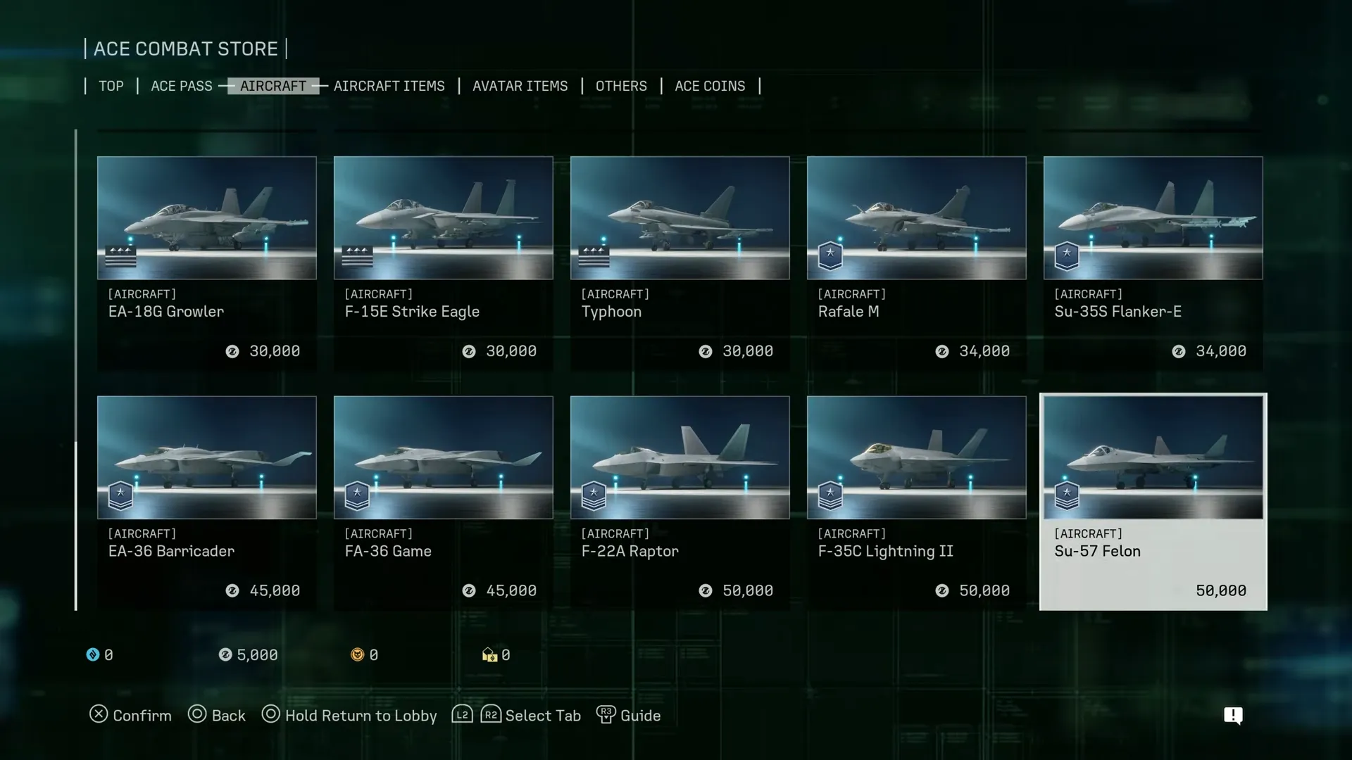 Ace Combat 8 Best Planes