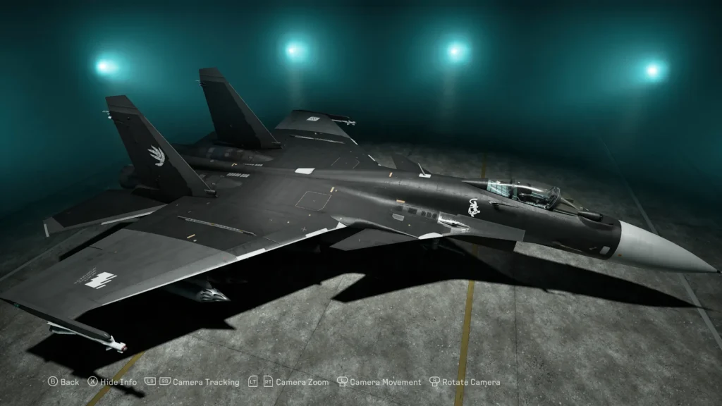 Ace Combat 8 Change Skins in the Campaign