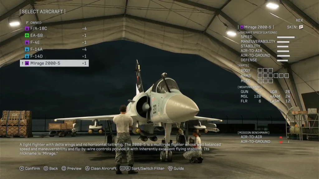 Ace Combat 8 Mirage 2000