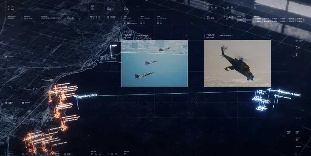 Ace Combat 8 Mission 5 helicopters