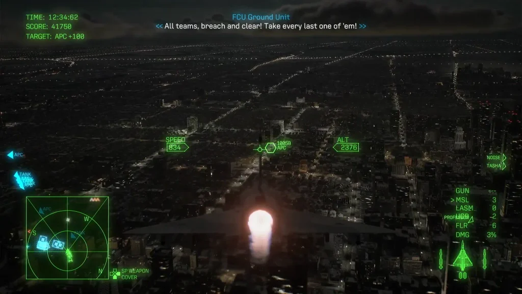 Ace Combat 8 Mission 8 Complete