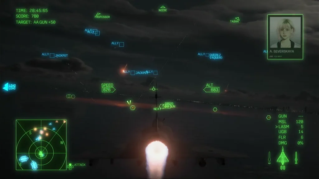 Ace Combat 8 Mission 8 Escort the Landing Force