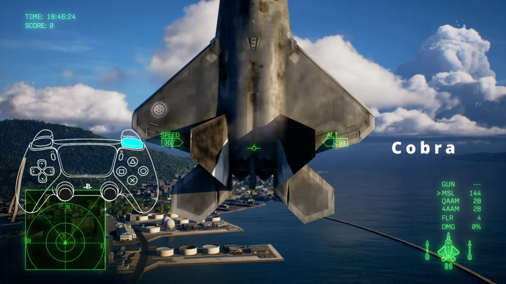 Ace Combat 8 Post-Stall Maneuver (PSM) Guide