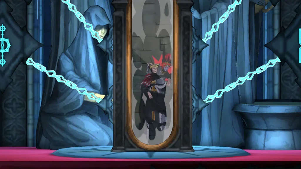 After you destroy the four mirrors