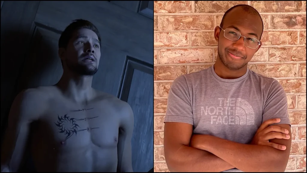 Aidan Lynch, the protagonist of Hellraiser Revival voiced by Xalavier Nelson Jr