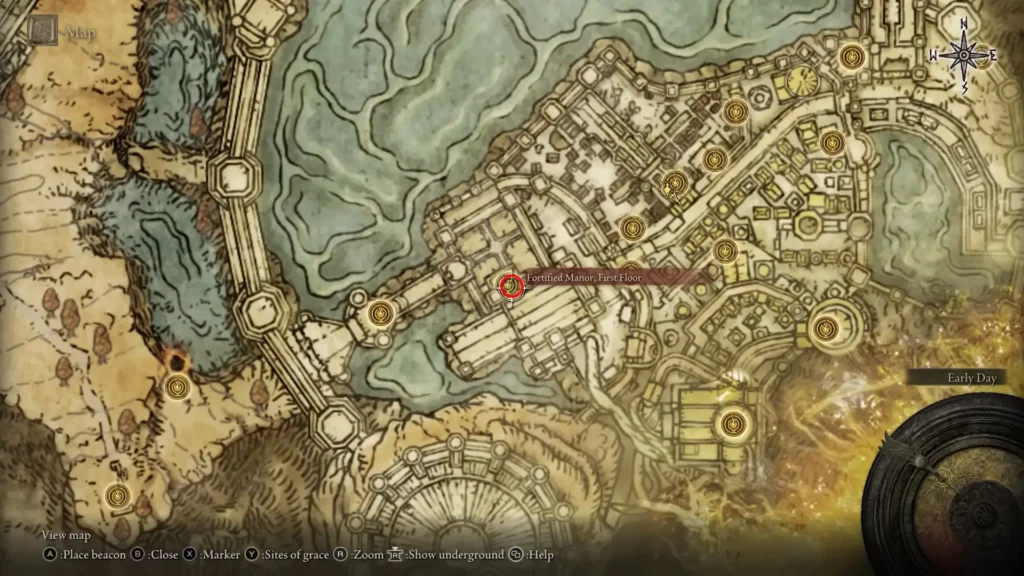 Alberich’s Set on the map