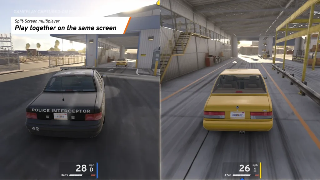 BeamNG split screen two-player