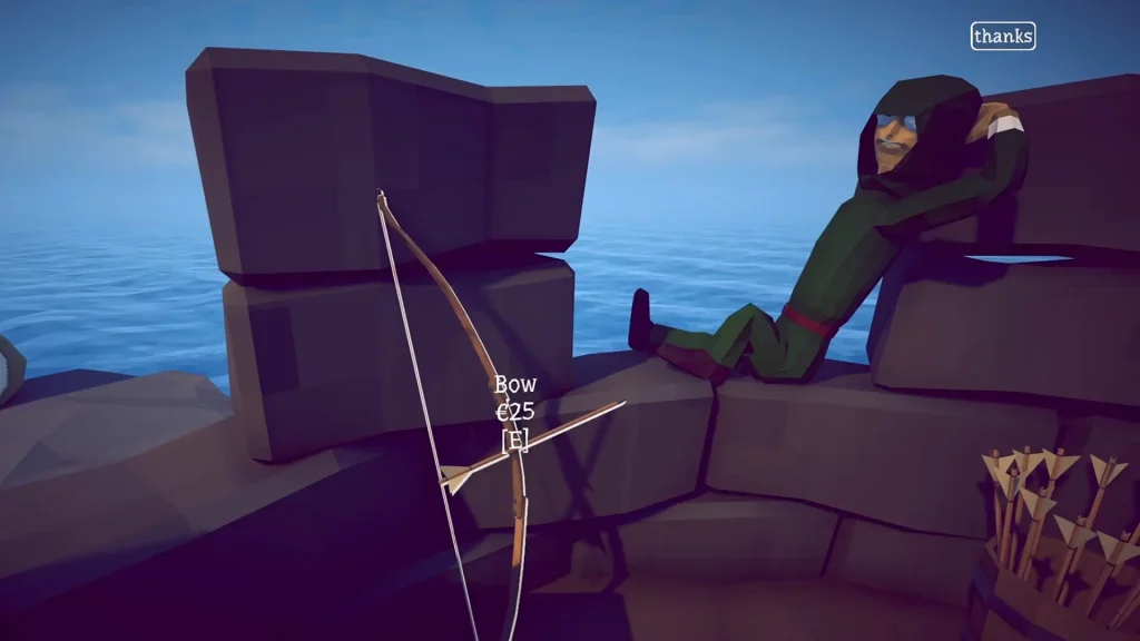 How to Fish Bow and arrow location