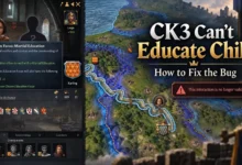 CK3 Can't Educate Child