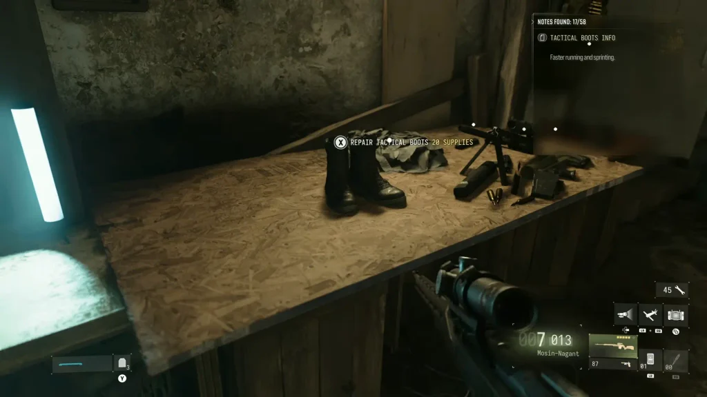 COD MW4 Base Camp Weapon Repairs
