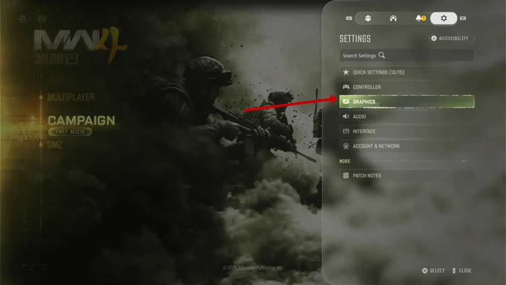 COD MW4 Graphic Settings