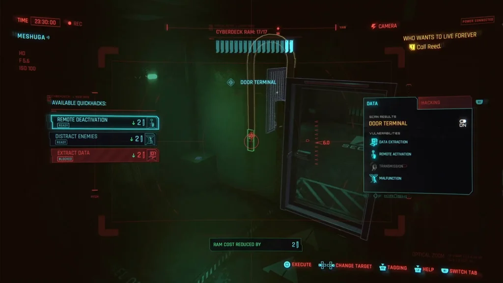 Camera 117 Security Cortex in Cyberpunk