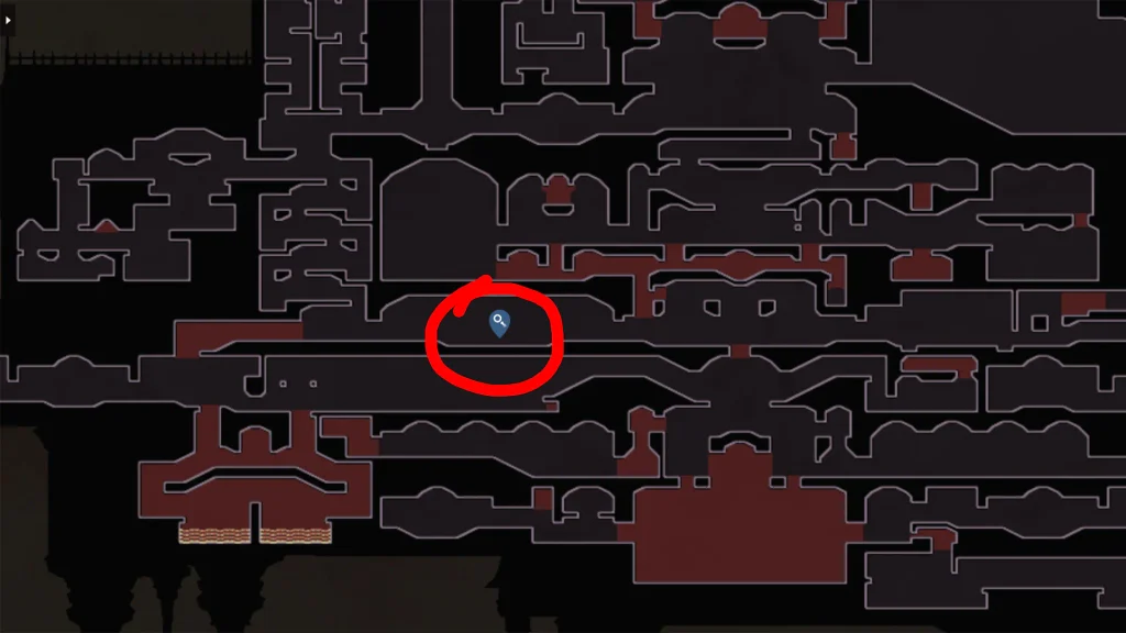 Belmont's Curse Notre-Dame Painting location on the map