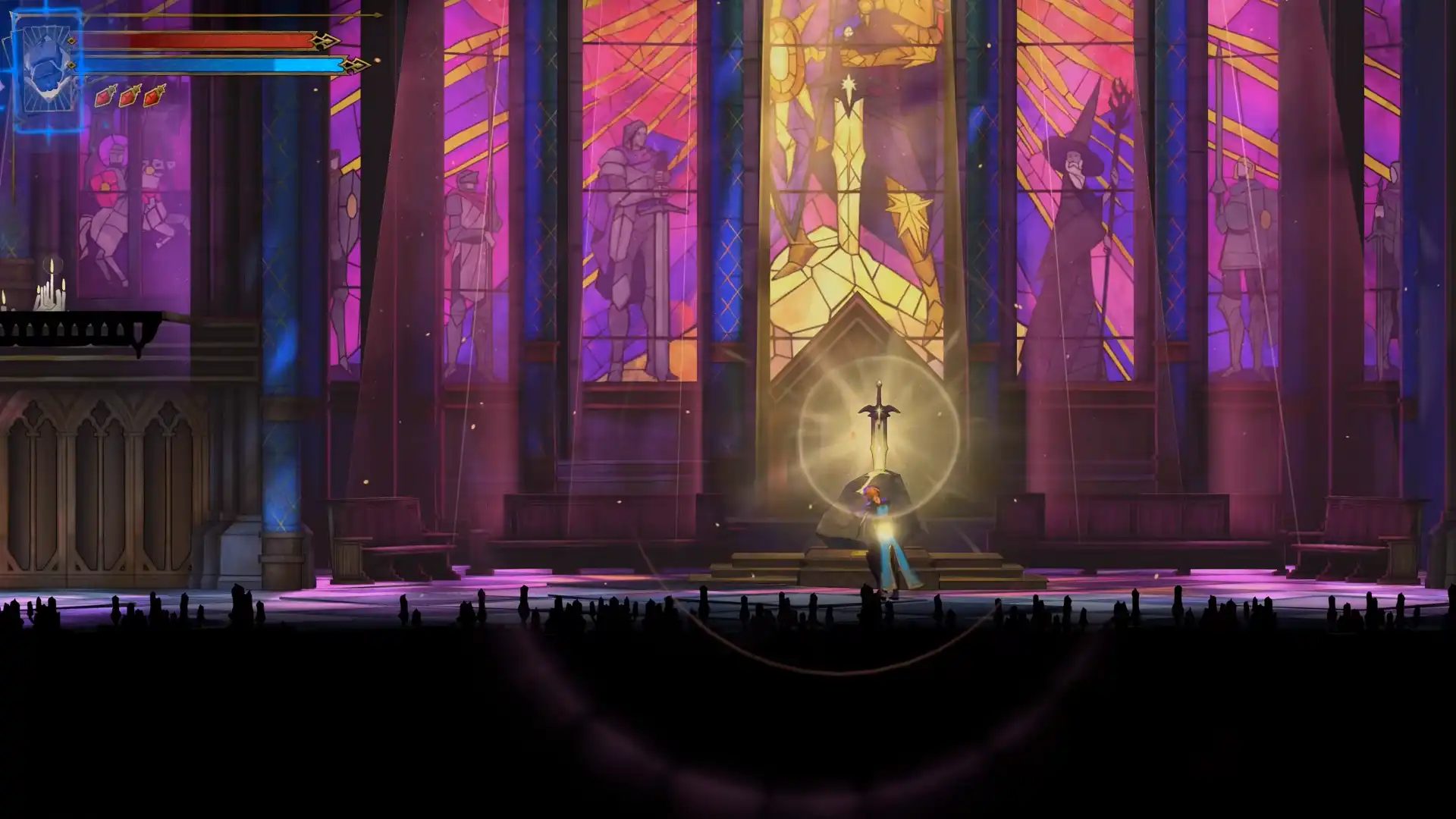 Rose Belmont activating Castlevania Belmont's Curse Arcanic Resonance