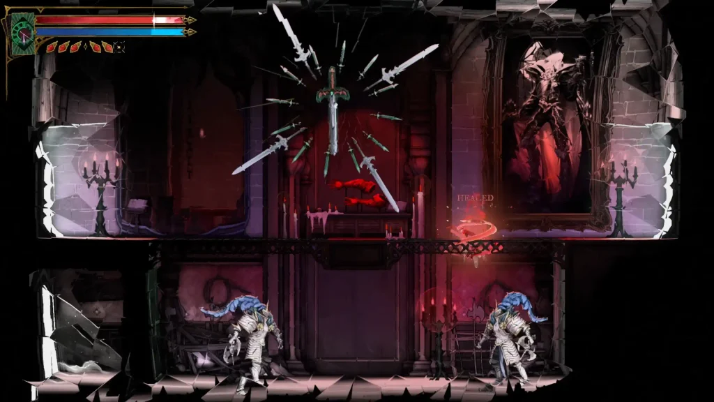 Castlevania Belmont's Curse Blue Knights and Flying Sword