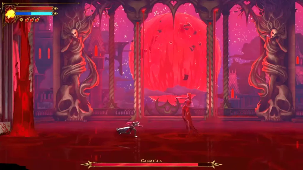 Castlevania: Belmont's Curse Library Carmilla in the Observatory