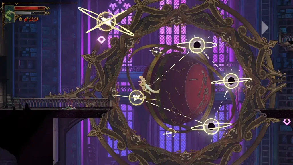 Castlevania: Belmont's Curse Library Skeleton Puzzle