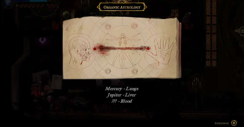 the organic astrology document is the woman clue